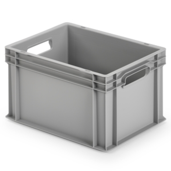 ALUTEC Kunststoffbehälter stapelbar, 40 x 23,5 x 30 cm