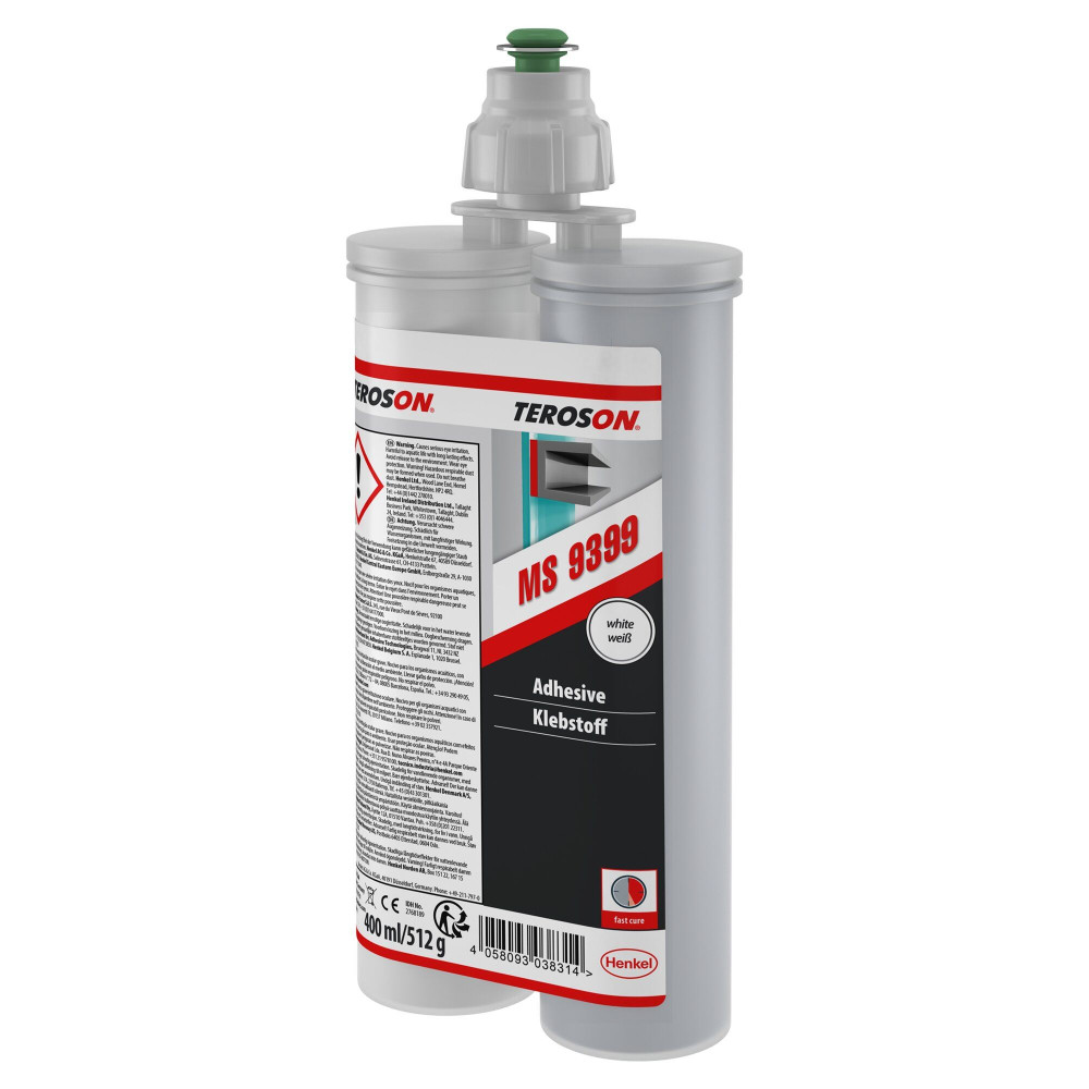 Teroson 2-Komponenten-Klebstoff MS 9399, 400 ml