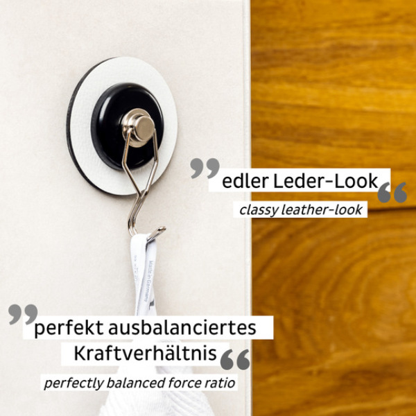 Silwy Magnet-Haken The One, weiß