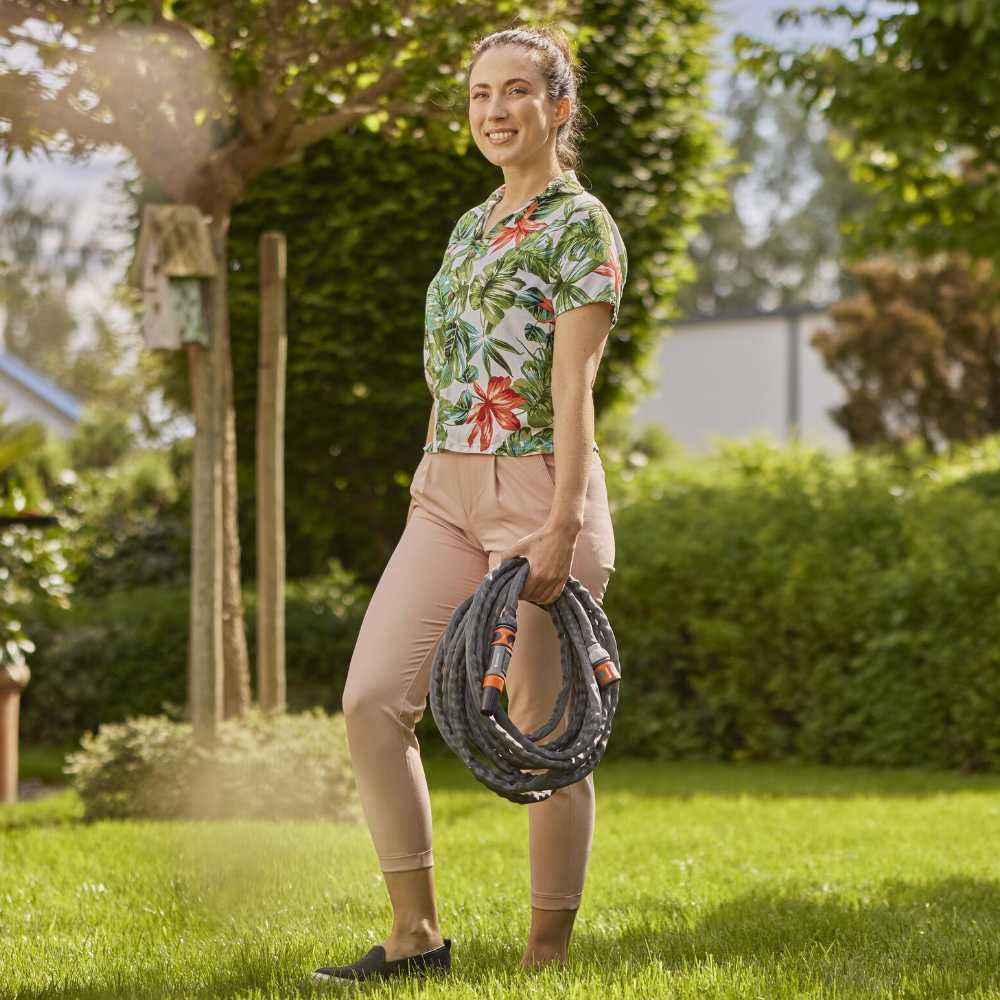 Gardena Textilschlauch Liano Life Set, 15 m