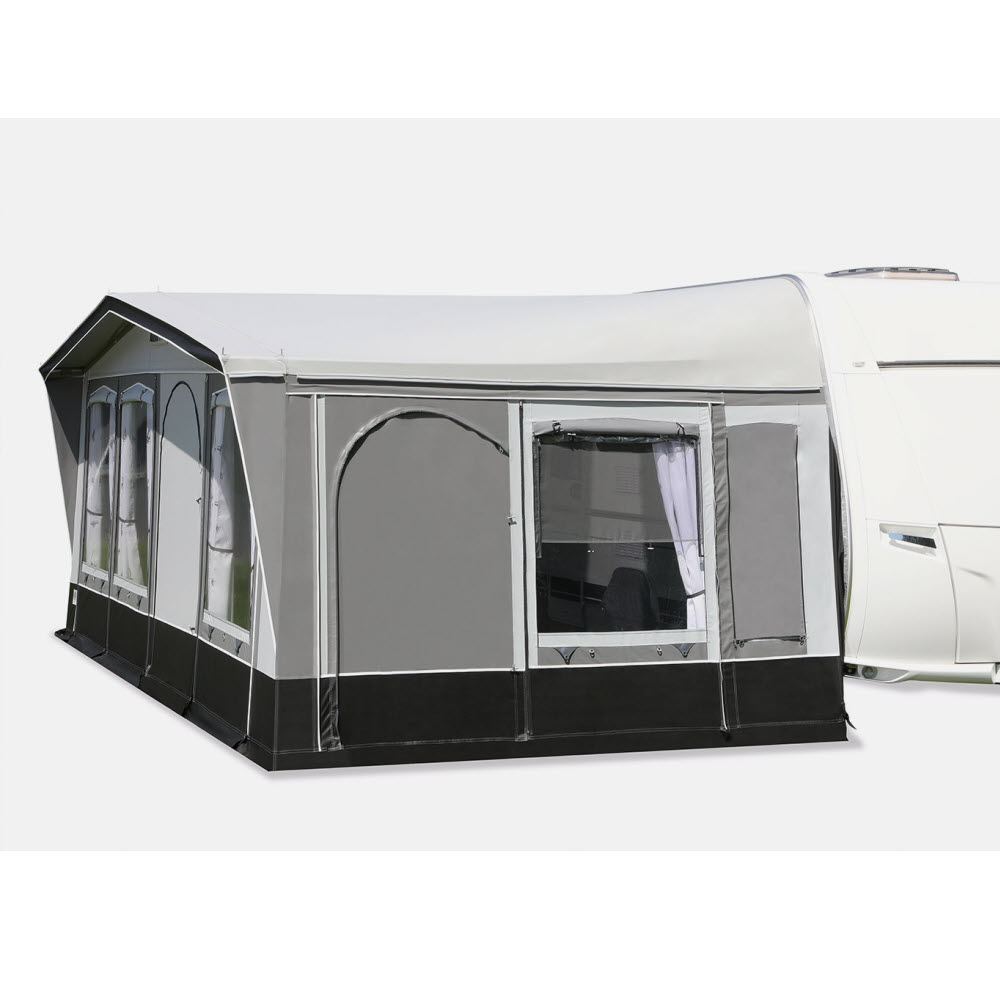 Brand Rundbogentür Seitenwand für Vorzelt Atrium