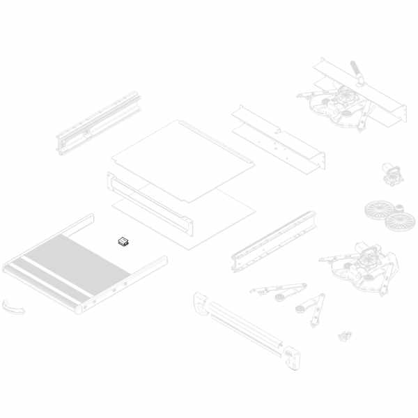 Thule Befestigungsfeder zu unterer Gehäuseplatte, 6 Stück (Nr. 1500602752)