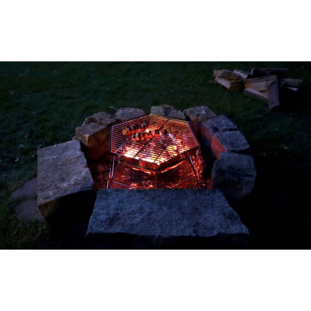 Origin Outdoors Grill- und Feuerschale Hexagon