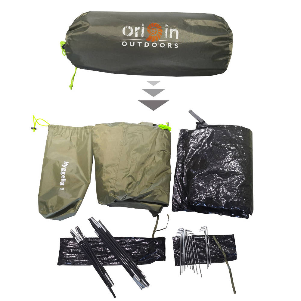 Origin Outdoors Zelt Hyggelig 1 Person