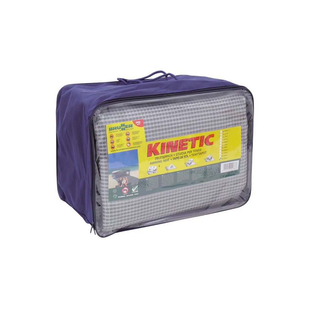 Brunner Zeltteppich Kinetic 600 grau 3,00 x 2,50 m