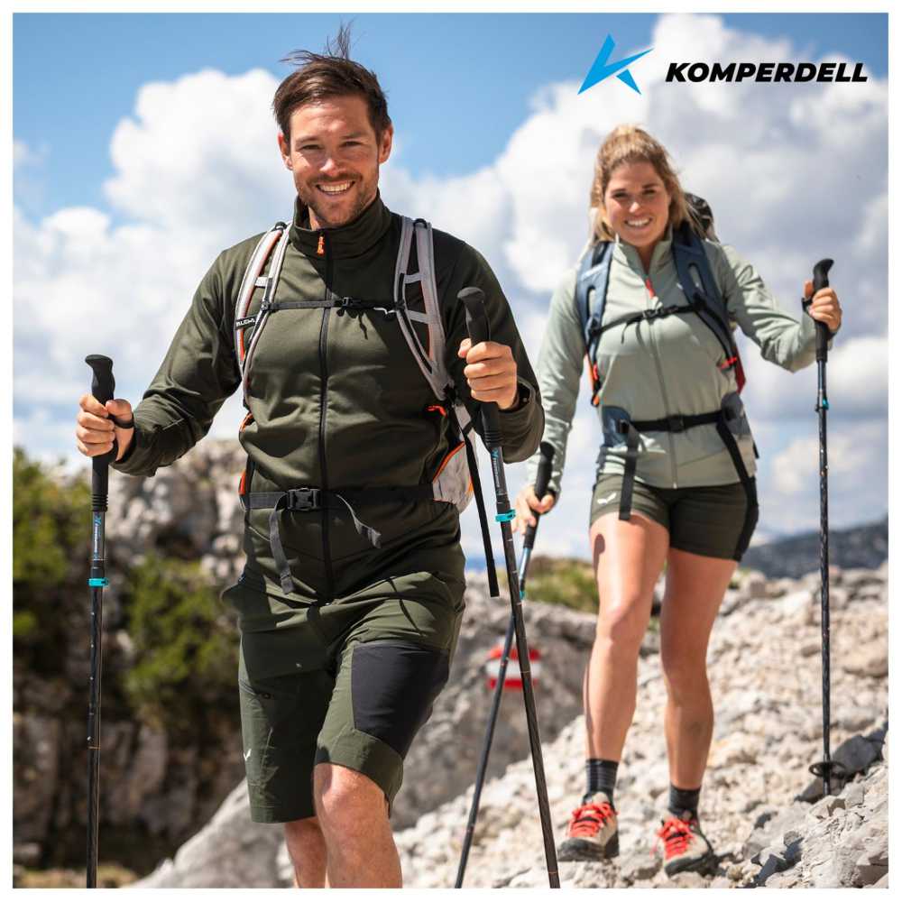 Komperdell Faltstock FX Lite Carbon Approach Comp. 105-125 cm 1 Paar