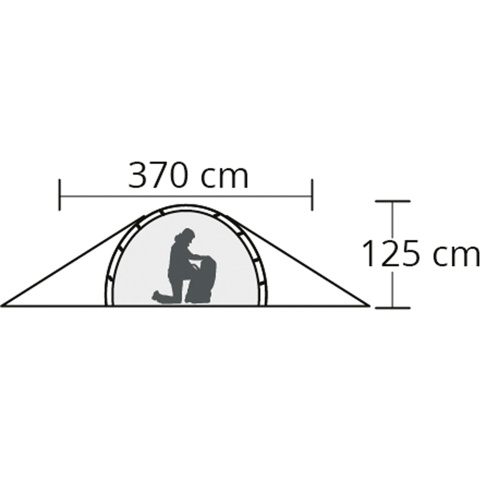 Origin Outdoors Zelt Snugly 3 Personen