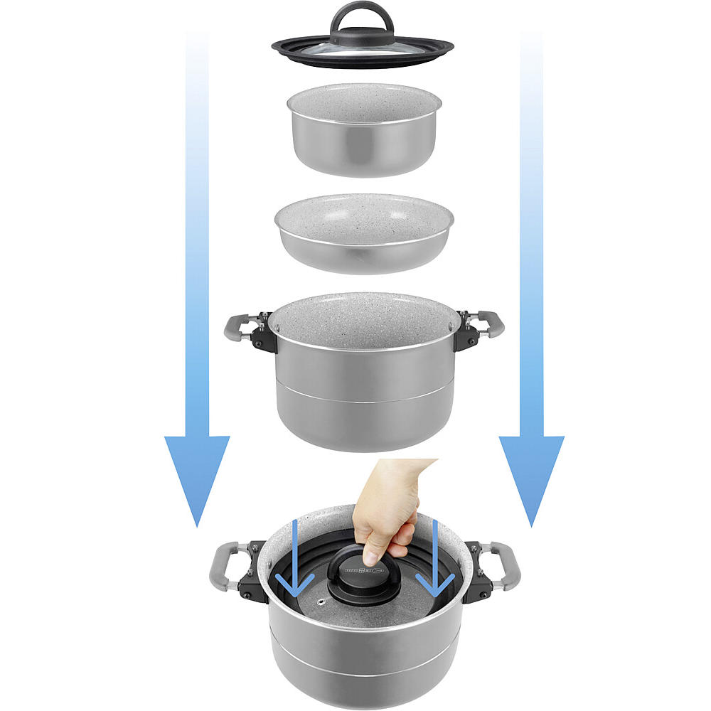 Brunner Topfset Fusion 7 + 1 Aluminium