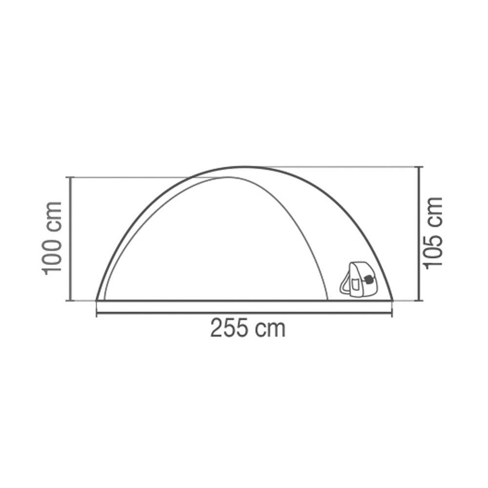 Coleman Zelt Darwin 2 Personen