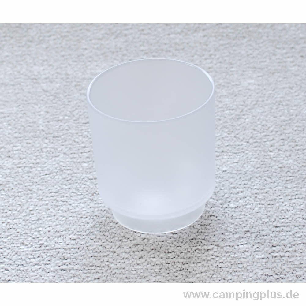 Hobby Zahnputzbecher mattglas, Durchmesser 72 mm (2010 - 2023)