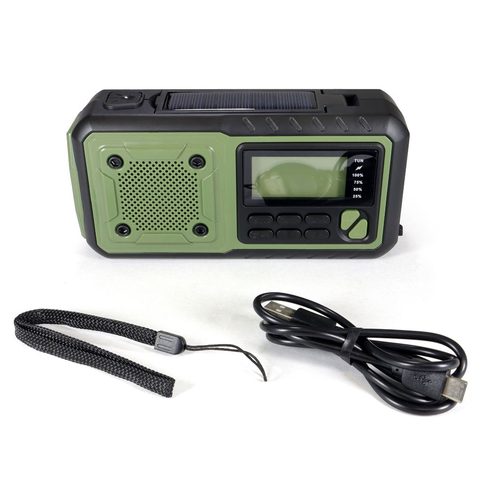 Origin Outdoors Kurbelradio Multi grün 4000 mAh