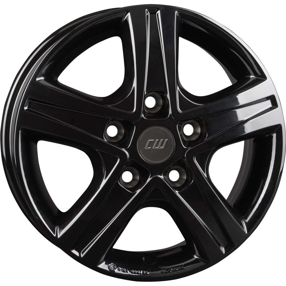 Borbet Alufelge CWD, Fiat Ducato, black glossy
