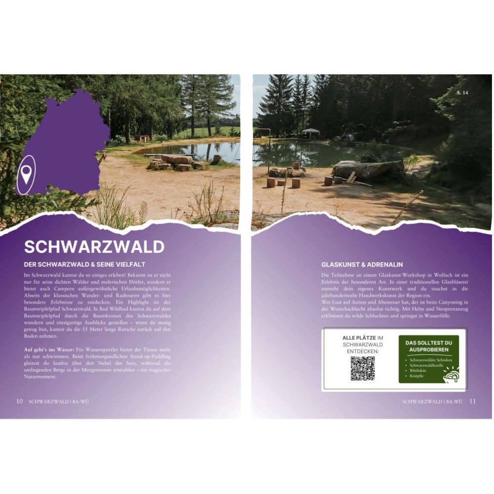 AlpacaCamping Wohnwagen Stellplatzführer 150 ausgewählte naturnahe Plätze Band 2