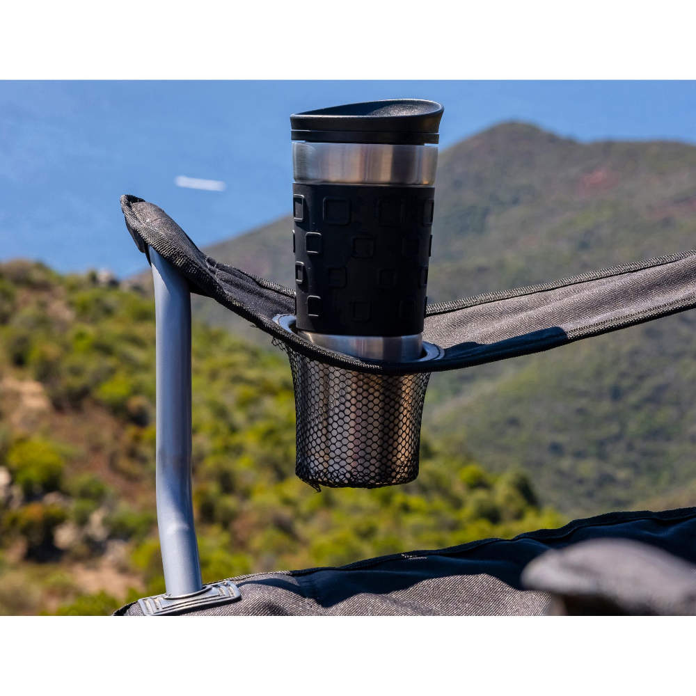 BasicNature Travelchair Holiday schwarz