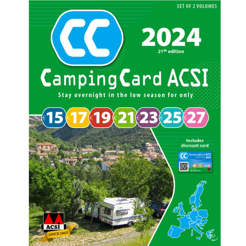 ACSI CampingCard 2024, englisch