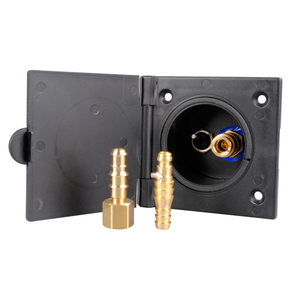 Reich Wassersteckdose ohne Brause schwarz