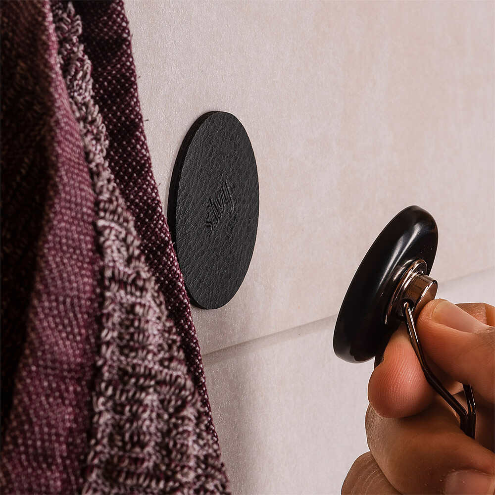 Silwy Magnet-Haken The One, schwarz