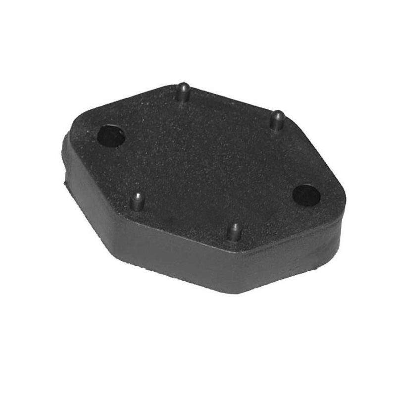 Distanzplatte für Türfeststeller schwarz