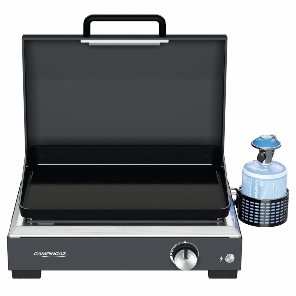 Campingaz Tischgrill Plancha Sigma 1 CV, 1 flammig, silber