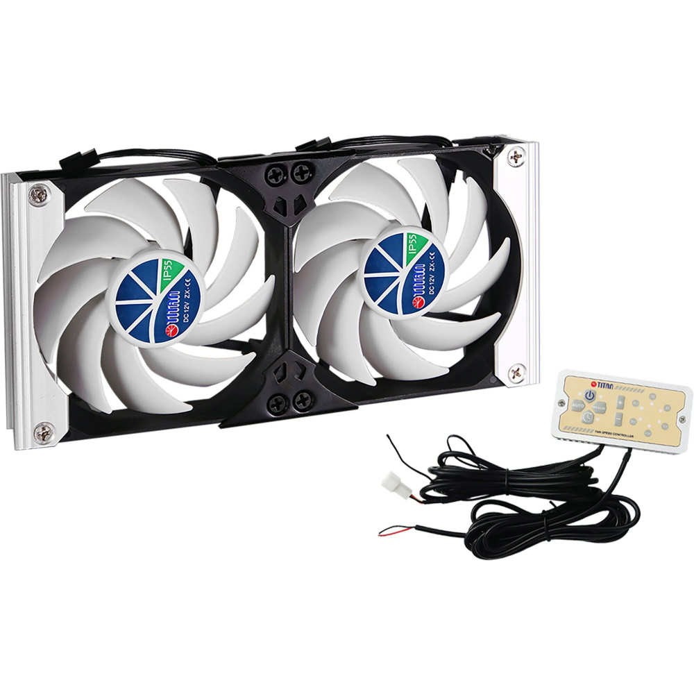 Titan Kühlschrank-Doppellüfter SC20V2+, D= 120 mm   B-Ware