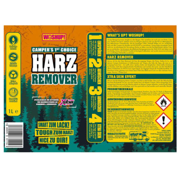 Woshup! Harz Remover, 1 Liter