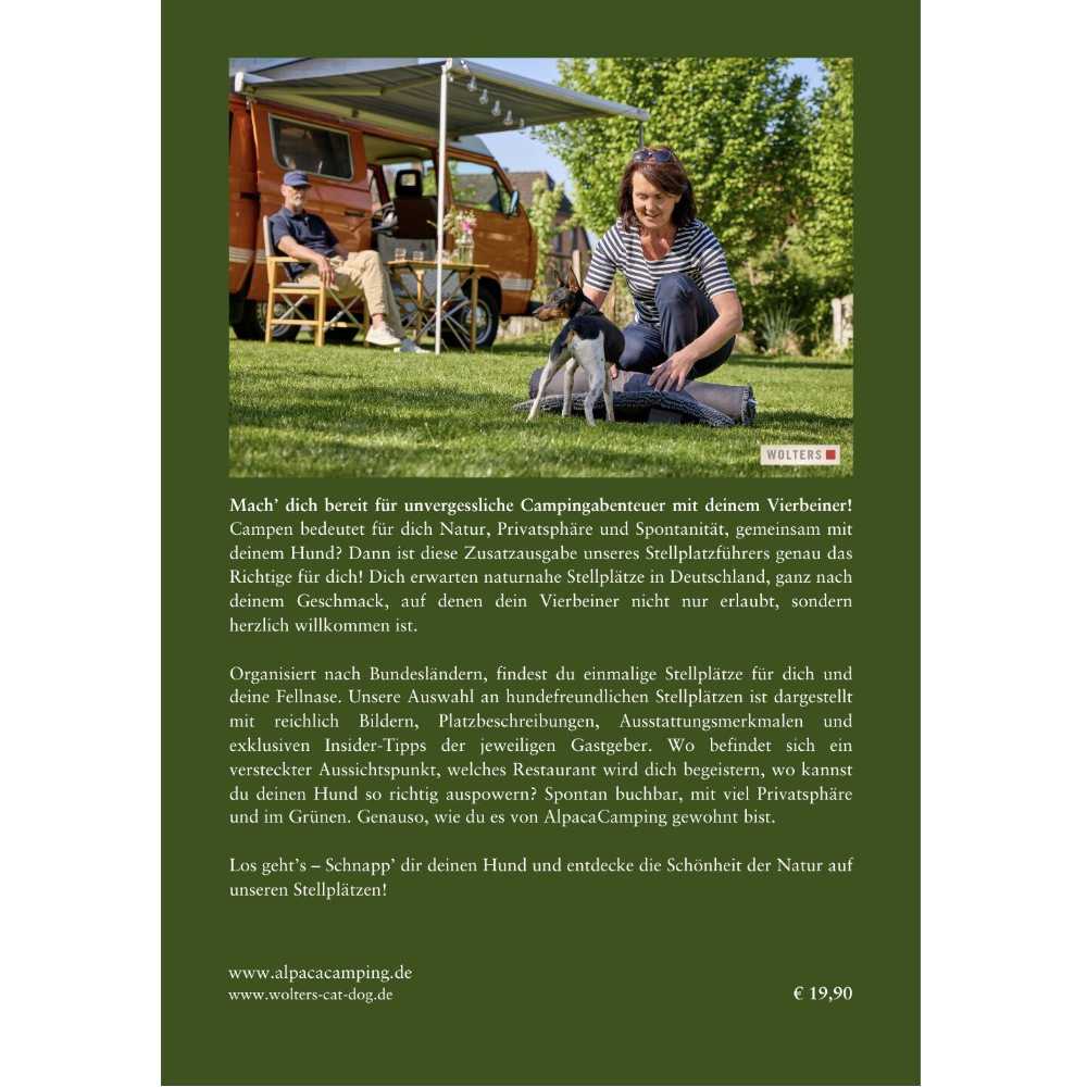 AlpacaCamping Camping mit Hund 50 ausgewählte Stellplätze