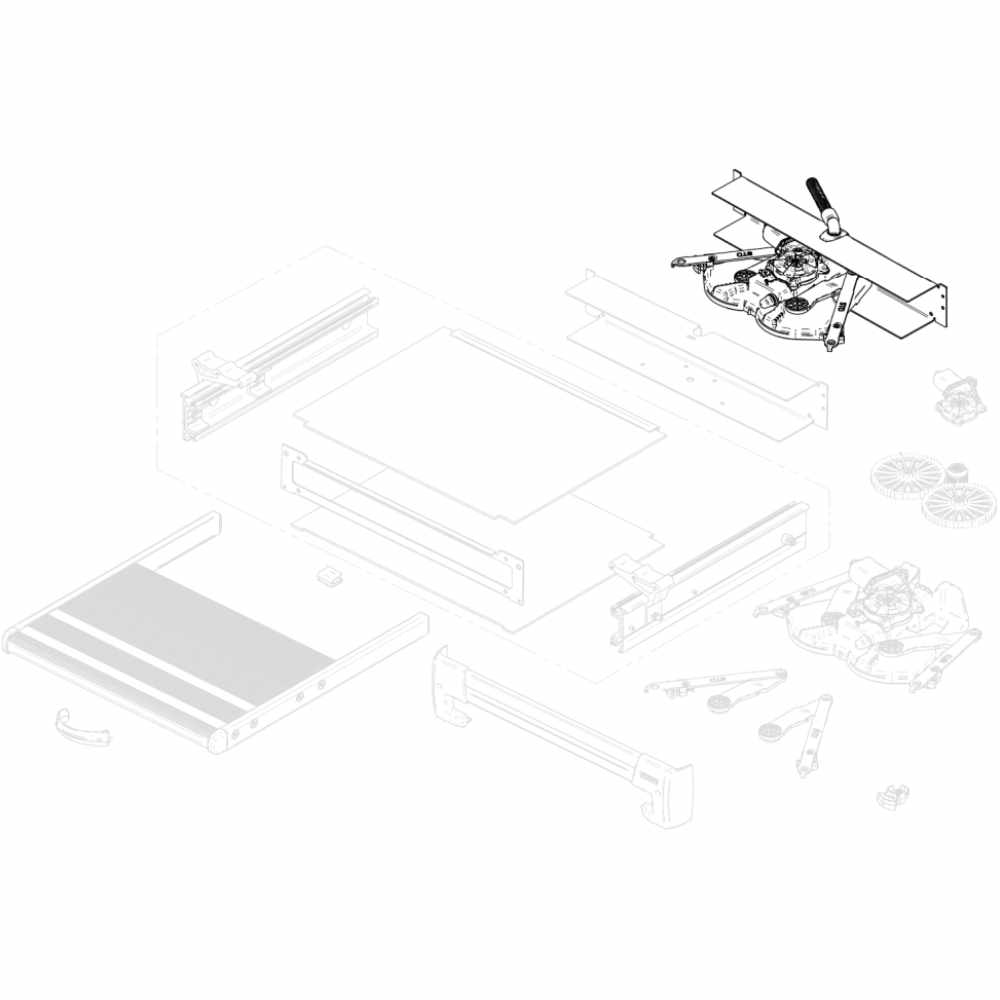 Thule Motor komplett für Slide-Out Step G2 Crafter ab 2022