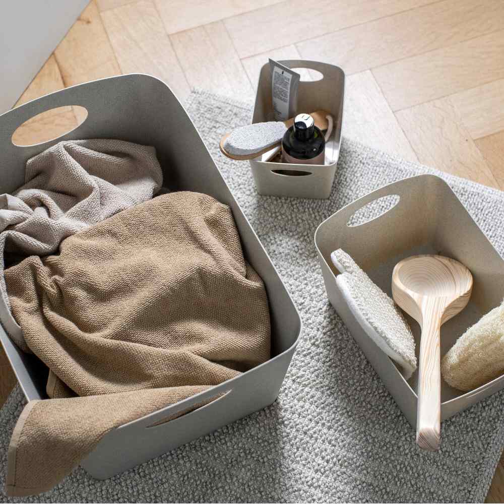 Koziol Aufbewahrungsbox BOXXX S 1 Liter - sand