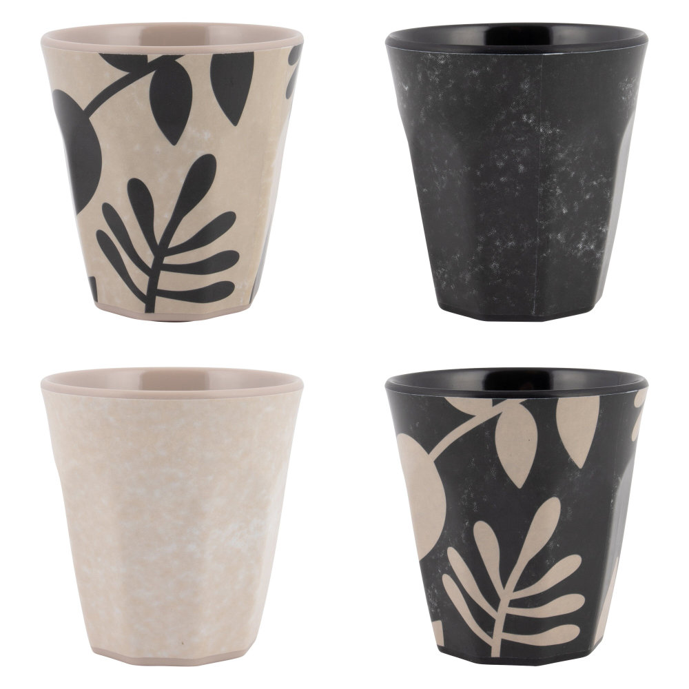 bo-camp Geschirrserie Mix and Match Savana, 16-teilig