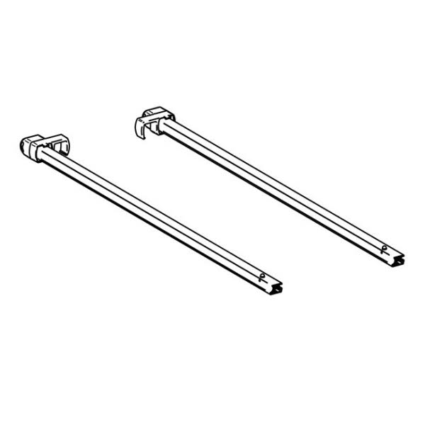 Thule Omnistor 1200 Teleskoparm-Verlängerung links für Markisenlänge 2,6m