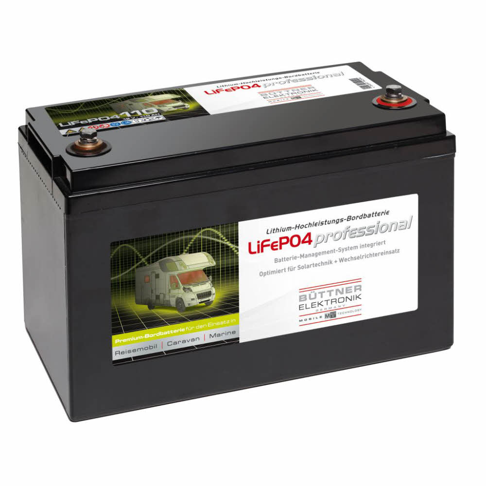 Büttner LiFePO4 Lithium Bordbatterie MT Li 120 Ah