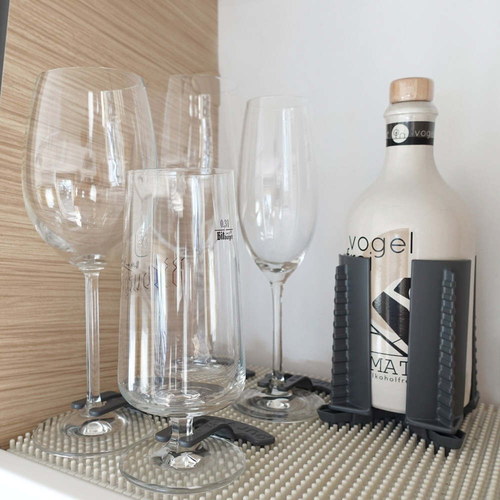 Purvario Stielglashalter IVY, 2 Stück