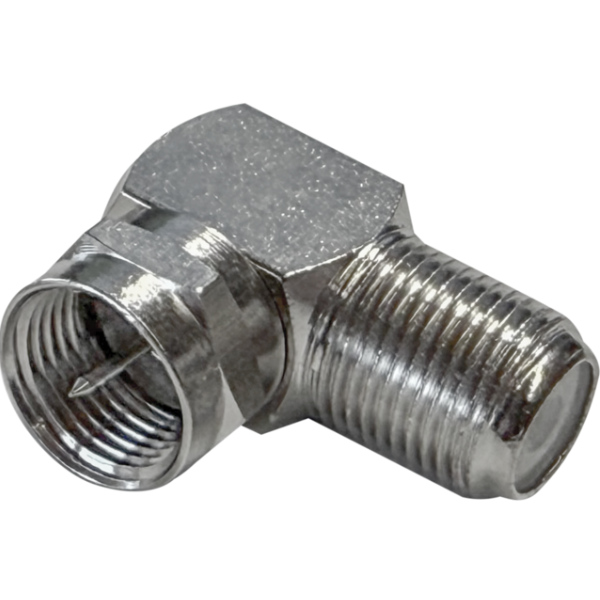 Megasat F-Stecker auf F-Buchse 90 Grad