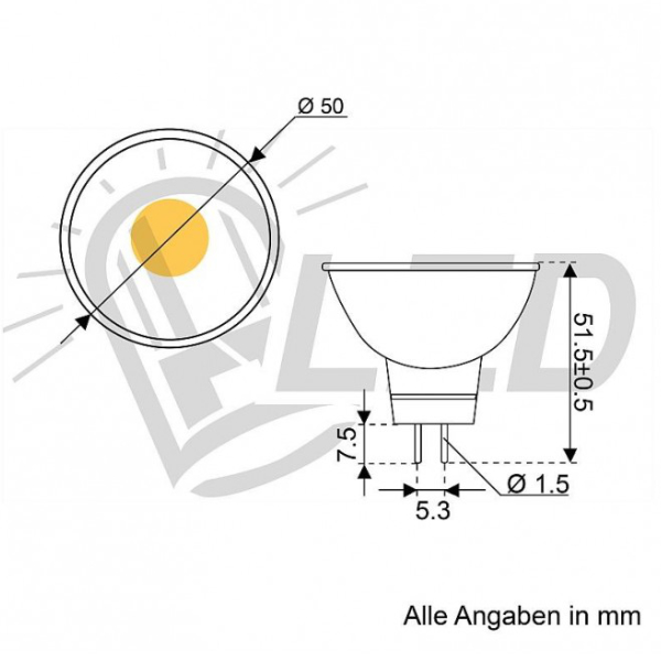 David LED Spot GU5.3