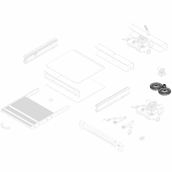 Thule Zahnräder-Satz u. Achse für Motor Slide-Out Step G2 ab 22 (Nr.1500603648)
