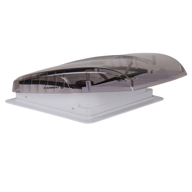 Carbest Dachhaube VanVent 40 x 40 cm - rauchfarben