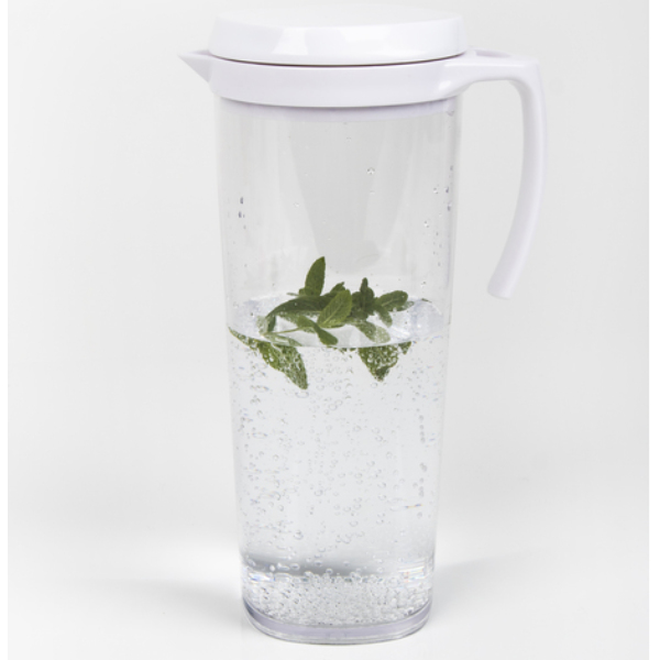 Camp4 Karaffe mit Schraubdeckel und 4 Gläser, 1,5 l