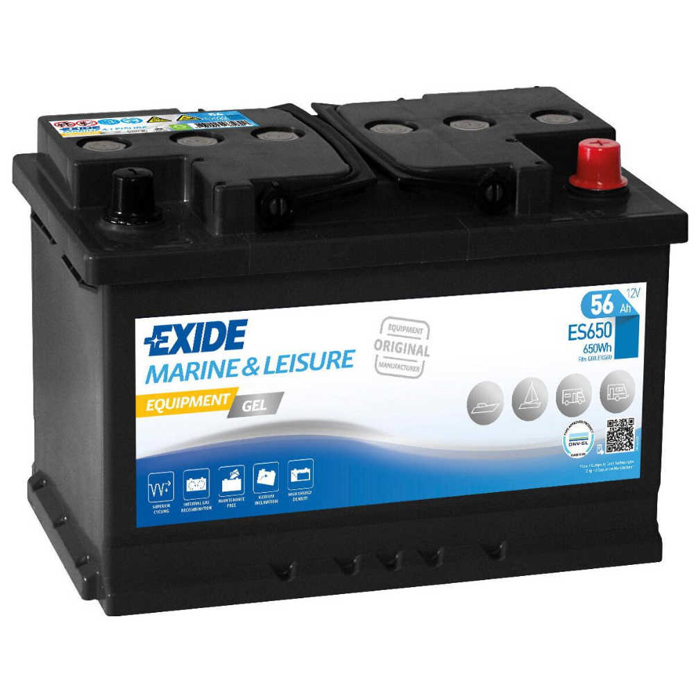 Exide Equipment Batterie GEL ES 650 56Ah