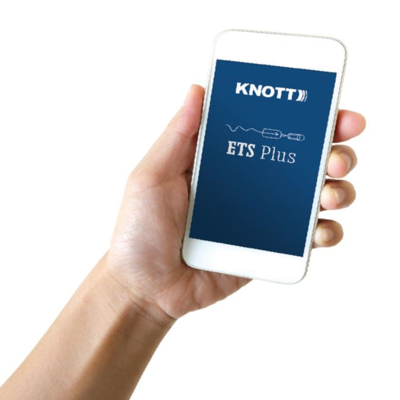 Knott ETS Plus Fernanzeige und KNOTT-App
