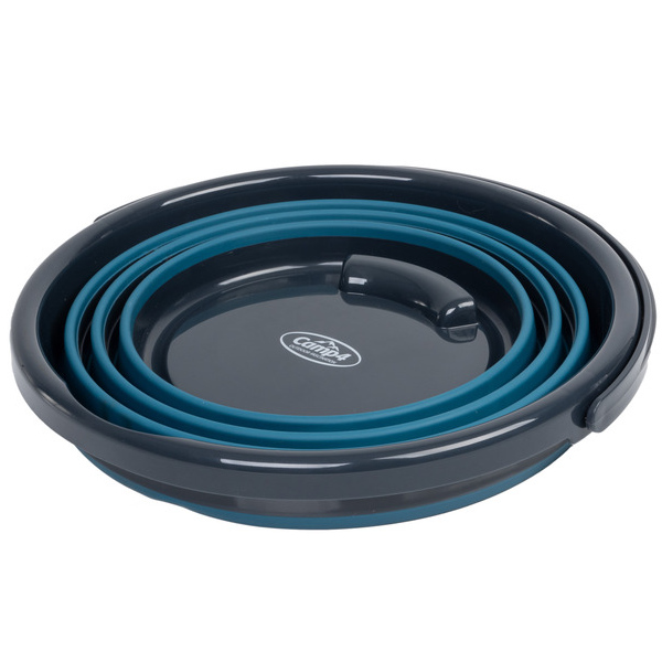 Camp4 faltbarer Eimer 10 Liter, petrol