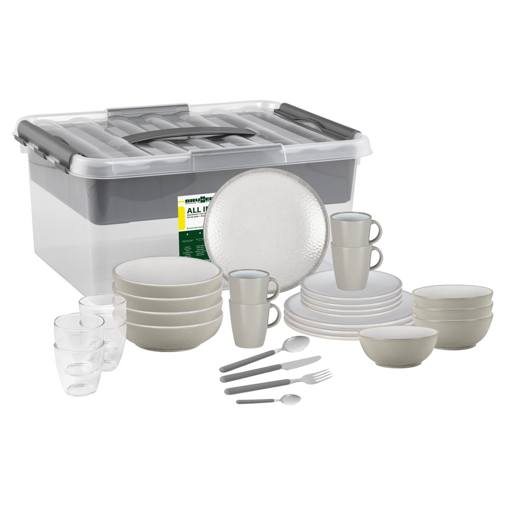 Brunner Geschirrset Amade, 40-teilig