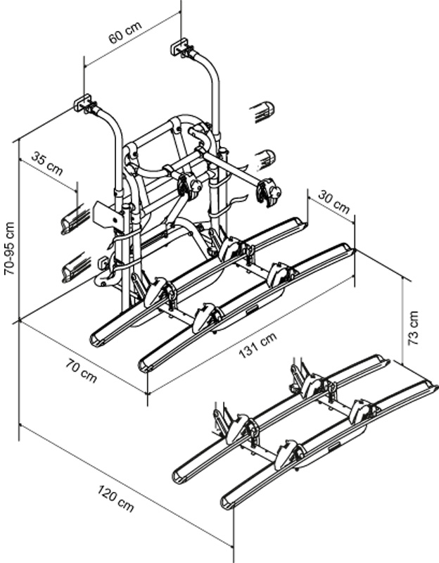 Thule Fahrradträger Lift 12 Volt