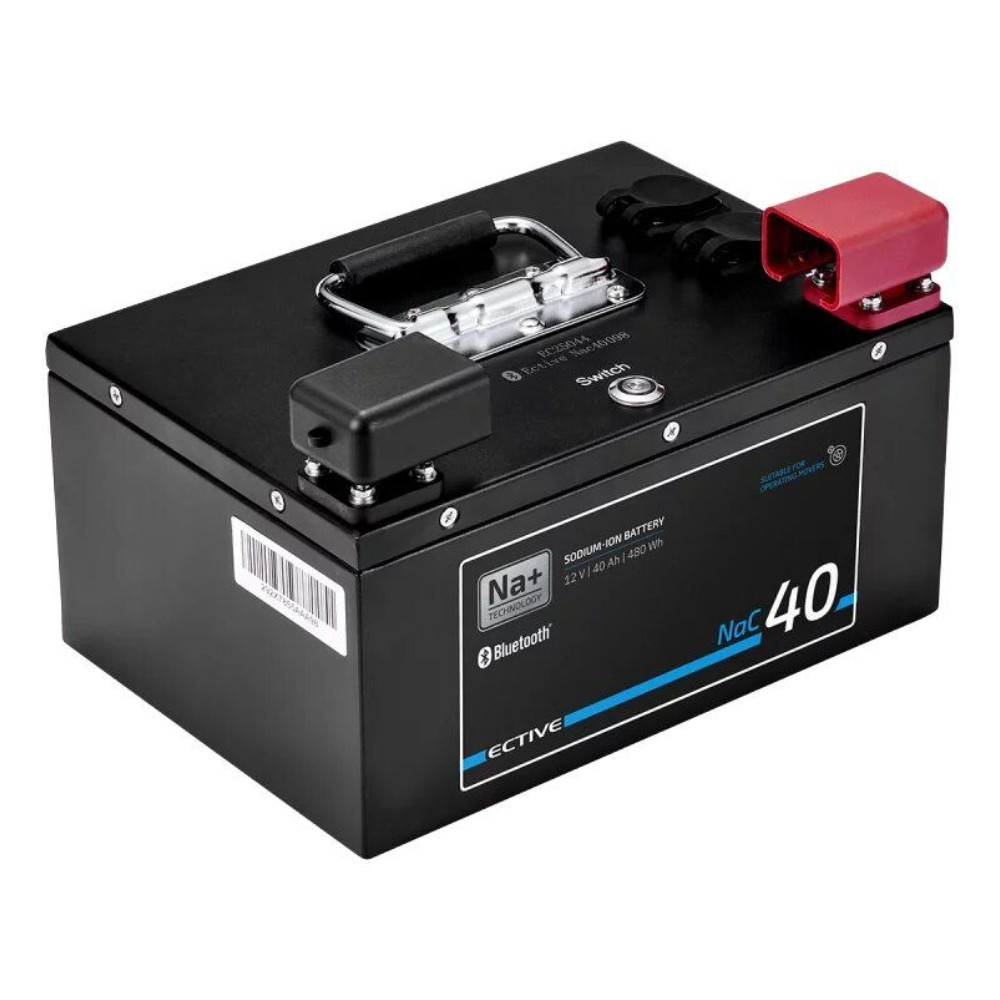 ECTIVE Natrium Moverbatterie NaC 40 BT, 40 Ah, 12 V