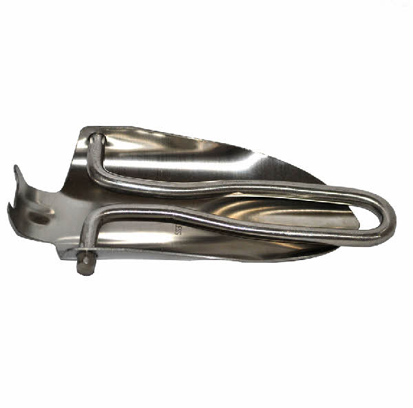 Faltschaufel Edelstahl mit Gürteltasche