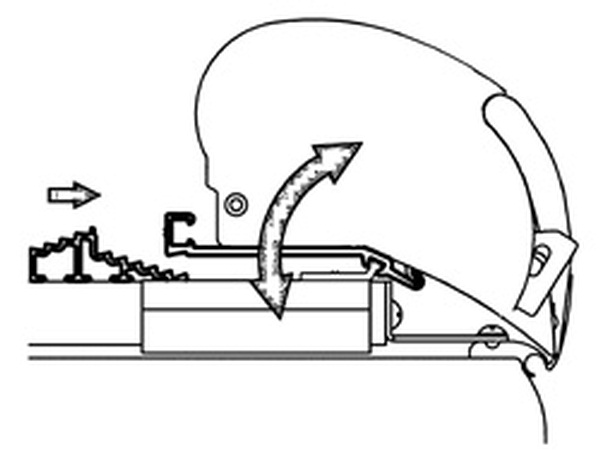 Thule Montage-Set 2 für Omnistor Dachmarkisen