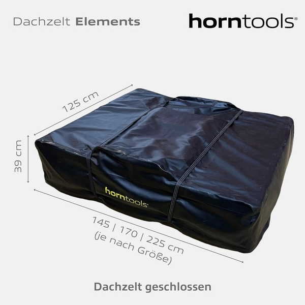Horntools Dachzelt Elements Gen II Midnight Stone
