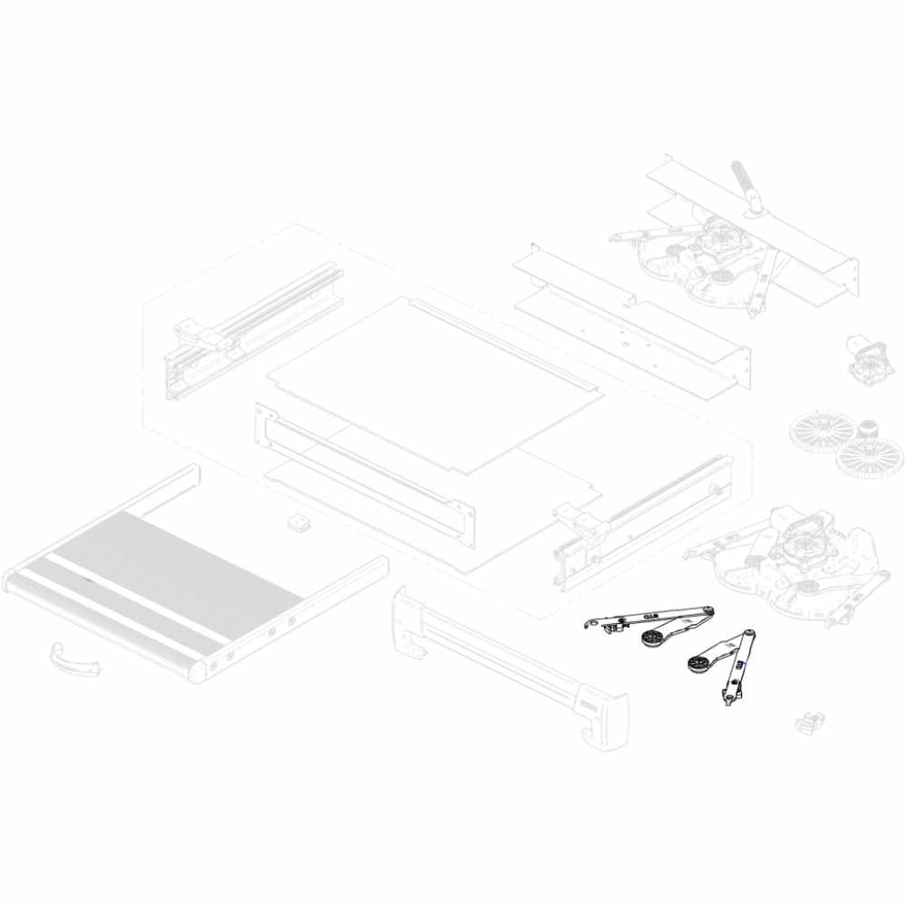Thule Scheren-Satz für Slide-Out Step G2 Crafter ab 2022 (Nr. 1500603707)