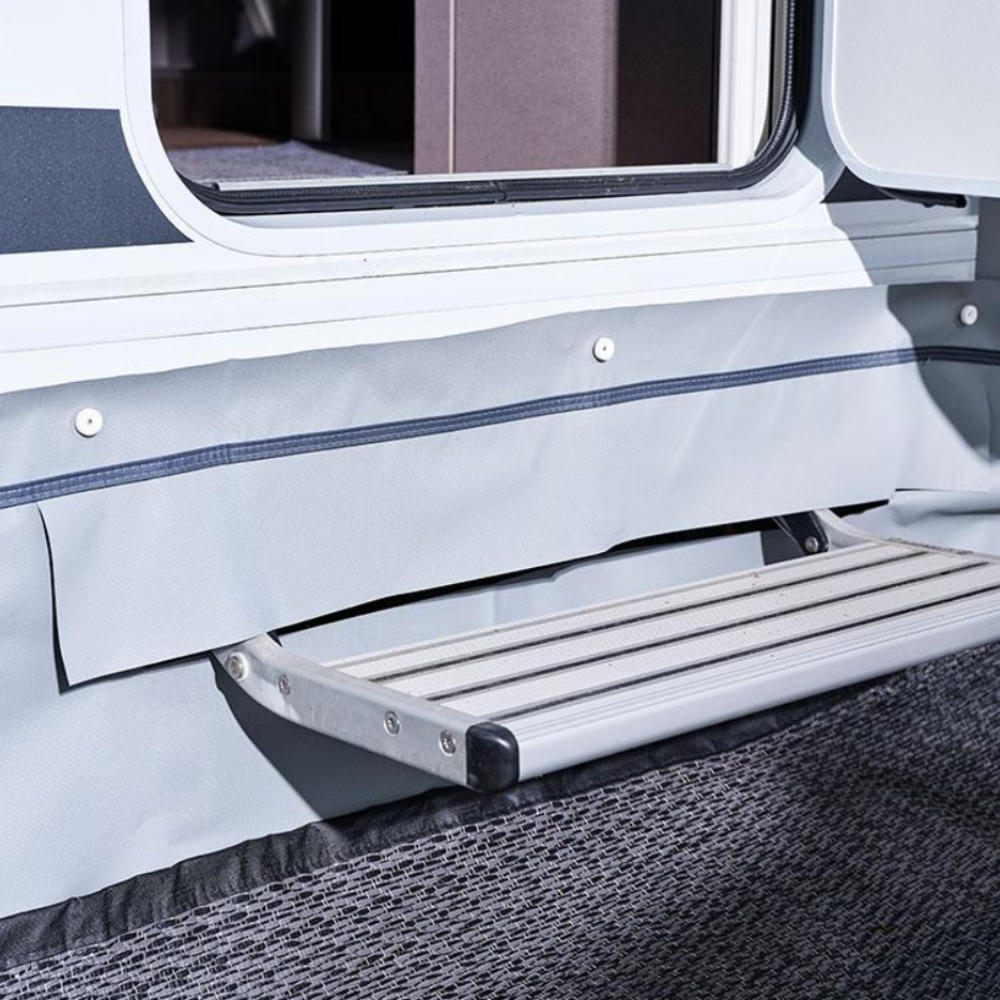 Isabella Windblende + Radkastenabdeckung für Reisemobil