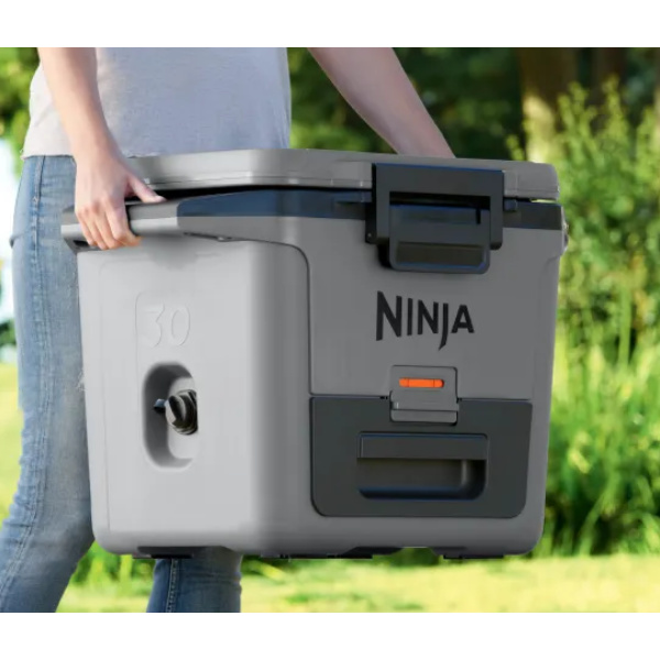 Ninja Kühlbox mit Trockenzone FrostVault 28 L, schiefergrau - FB131EUGY