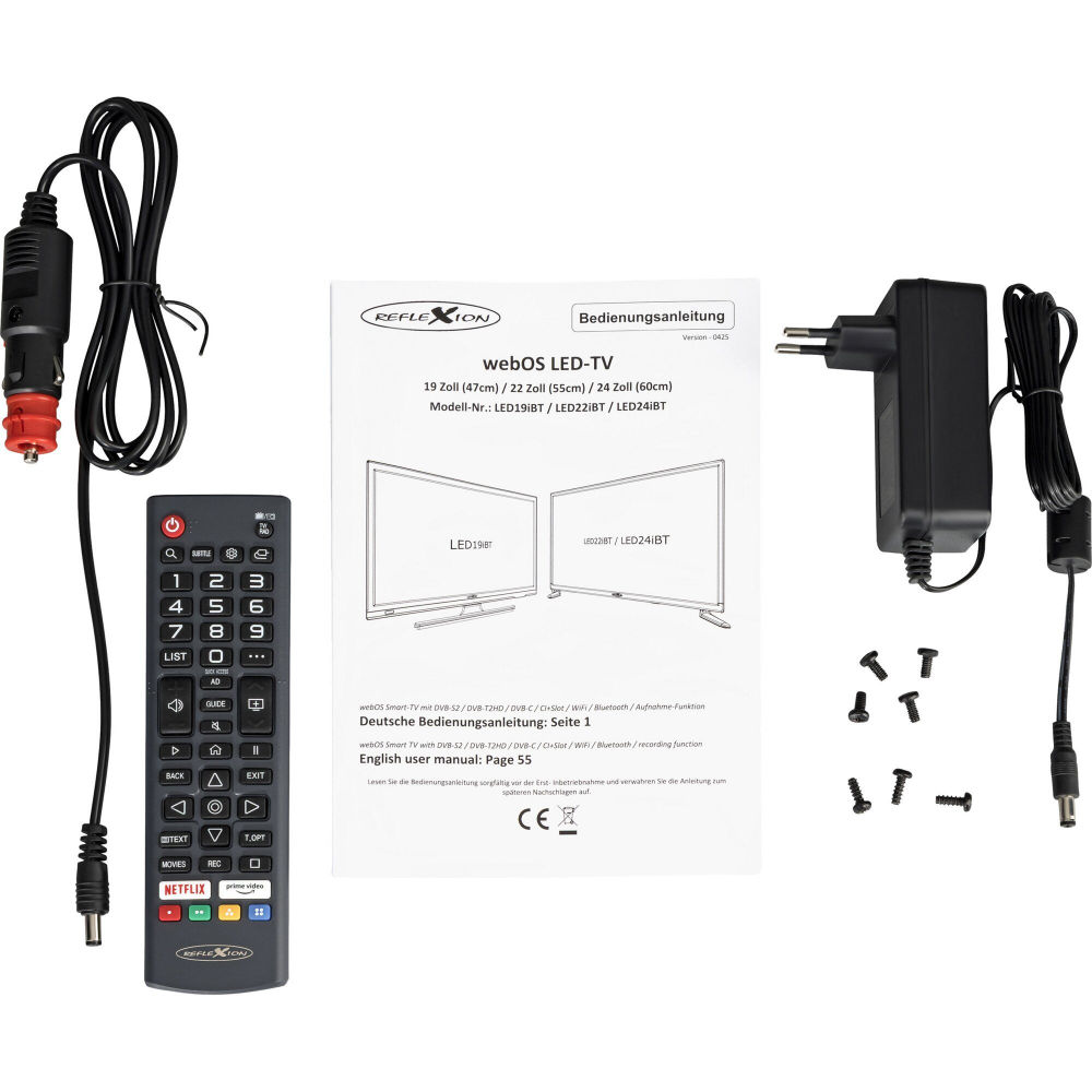 Reflexion Smart TV LEDiBT - Bundle inkl. Soundbar